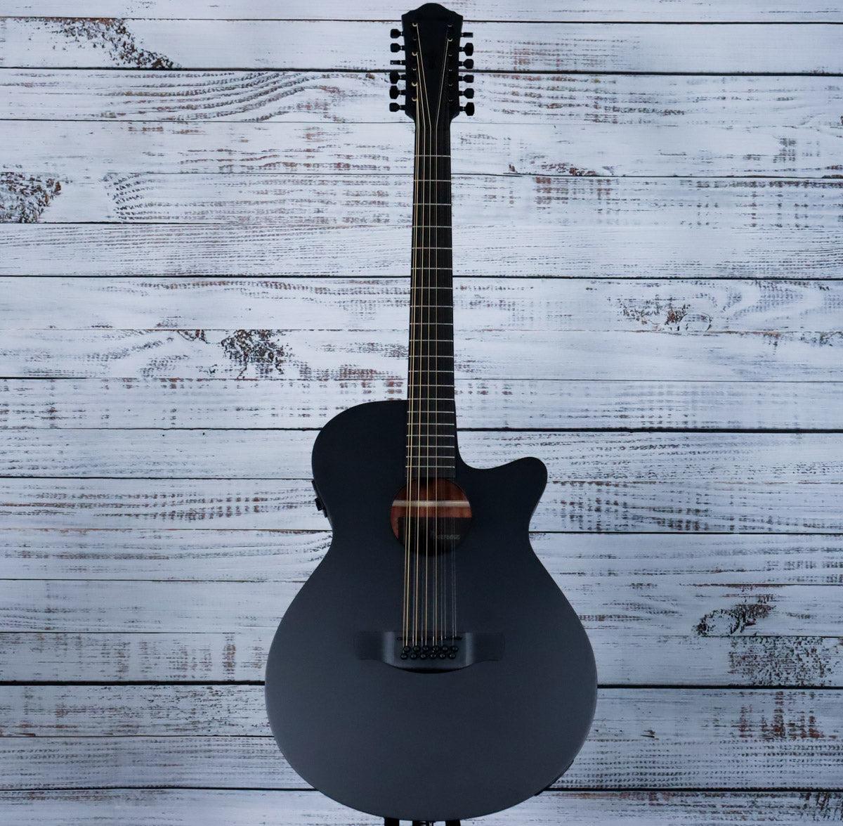 *DEMO* Ibanez AEG 1221 12-String Acoustic-Electric Guitar | Black Out - Image 3