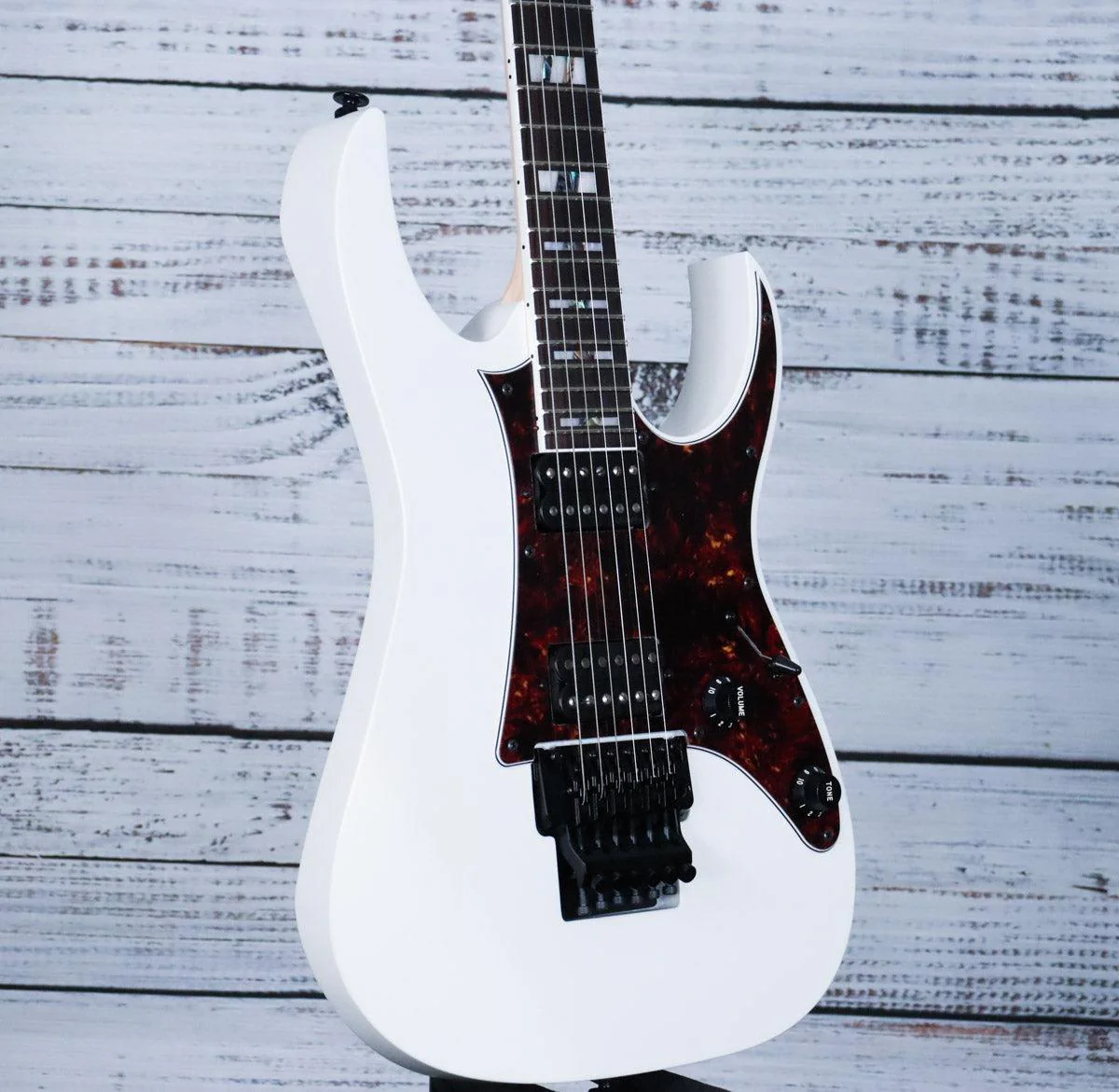 *DEMO* Ibanez RG653DX RG Prestige 6str Electric Guitar | White Flat - Image 4