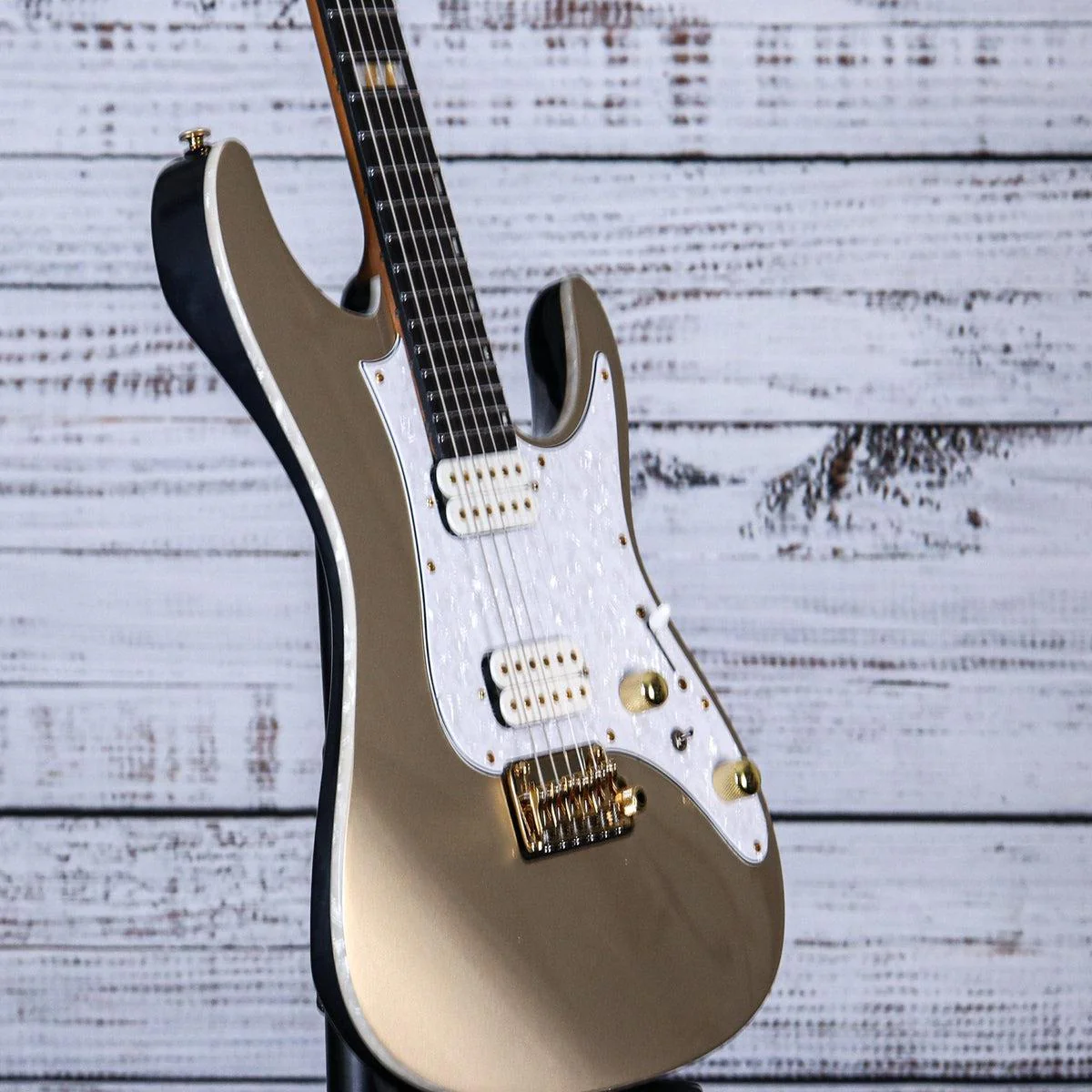 *DEMO* Ibanez Scott LePage Signature 6str Electric Guitar | Gold - Image 5