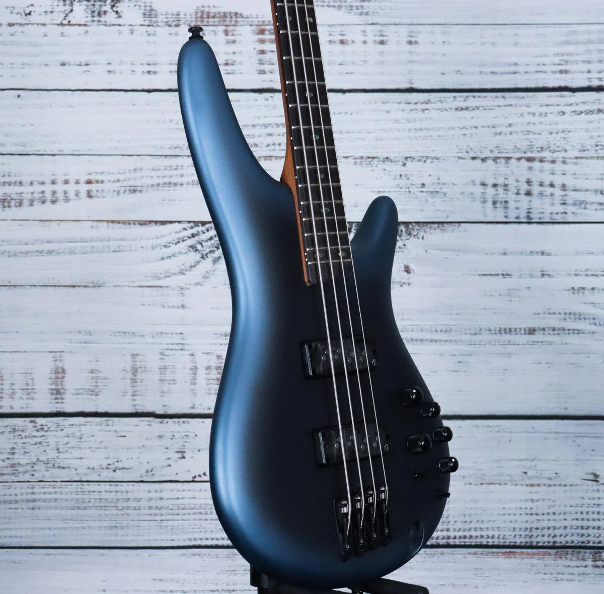 *DEMO* Ibanez SR500N SR Standard 4str Electric Bass | Midnight Arctic Ocean Matte - Image 4