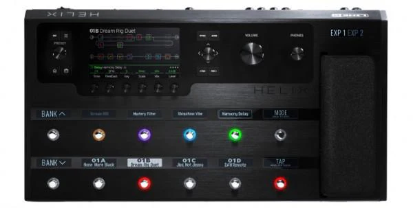 *DEMO* Line 6 Helix Guitar Multi Effects Processor