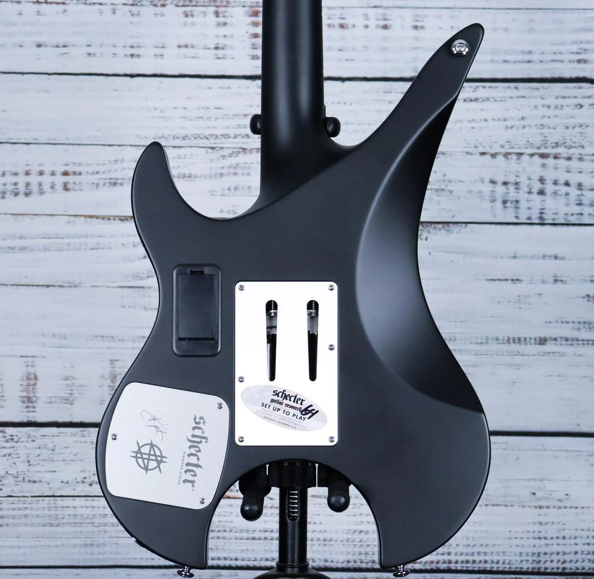 *DEMO* Schecter Synyster Gates Custom-6-S TR Headless | Satin Black - Image 2