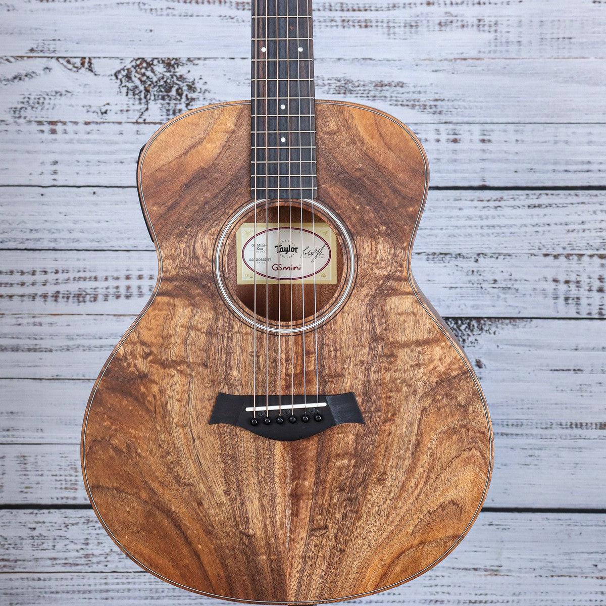 *DEMO* Taylor GS Mini-e Acoustic-Electric Guitar w/Softcase | Koa