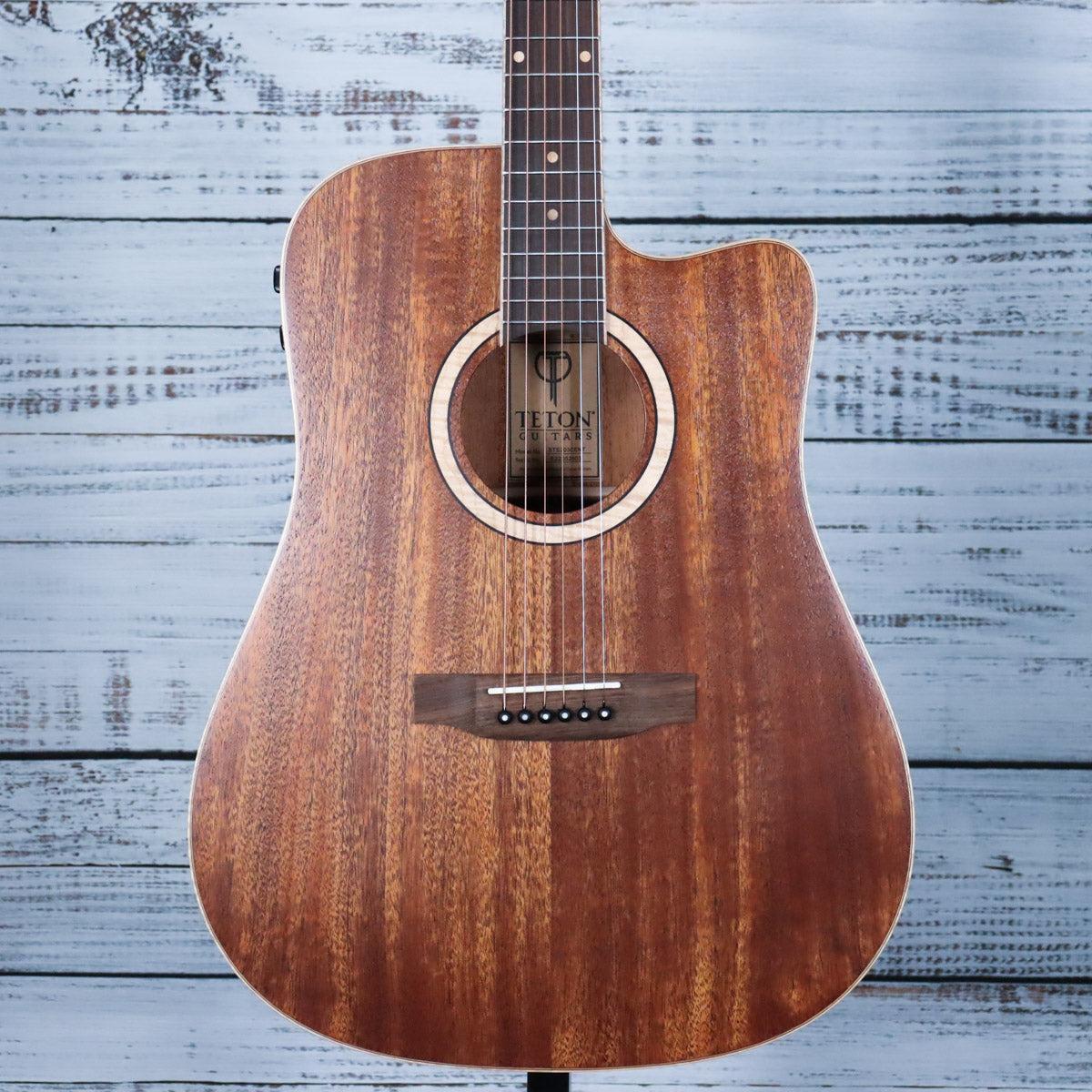 *DEMO* Teton STS203CENT Acoustic-Electric Guitar | Open Pore Natural