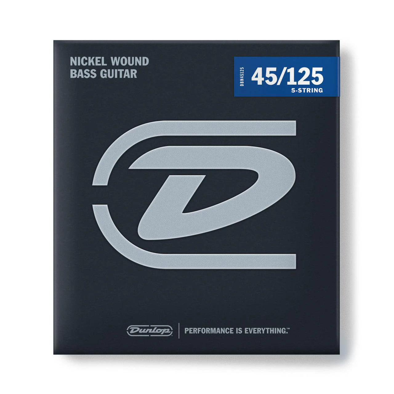 Dunlop Nickle Wound Steel 5-String Bass String Set | 45/125