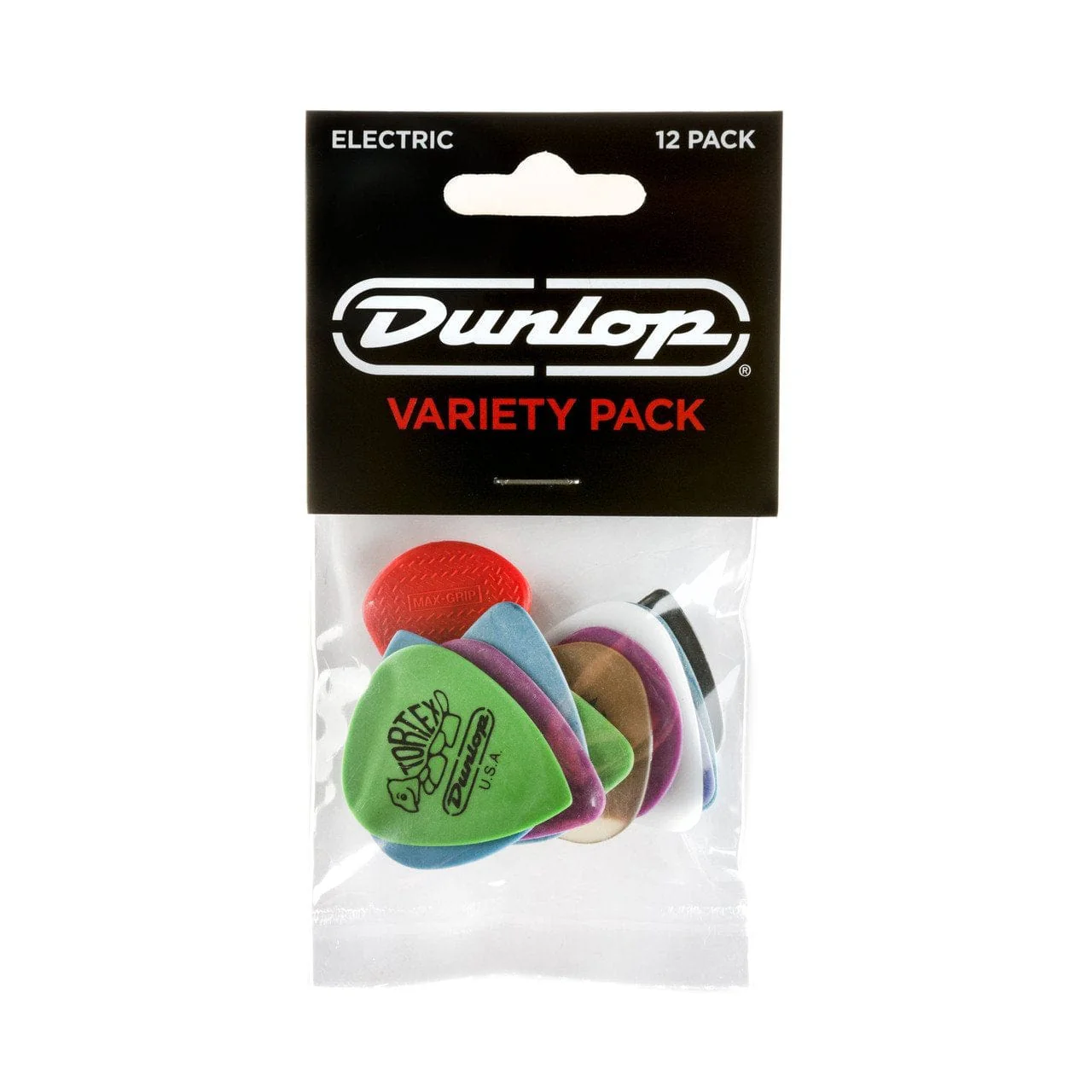 Dunlop Electric Guitar Pick Variety Pack | 12 Pack