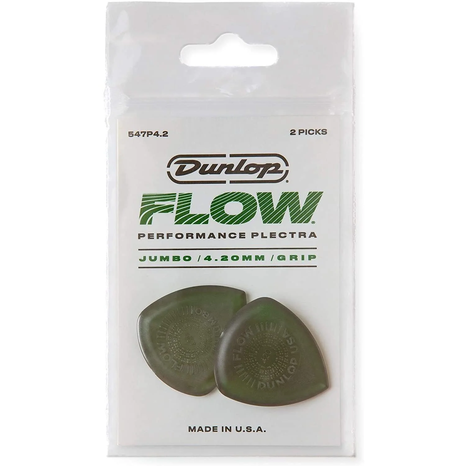 Dunlop Flow Picks Jumbo | 4.20mm | 2-Pack - Image 2