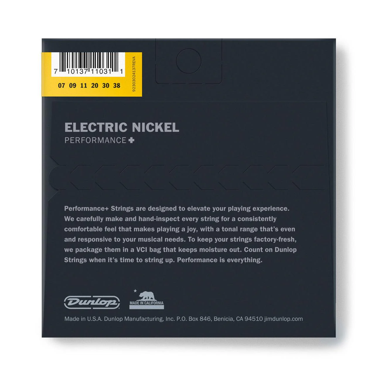 Dunlop Performance+ Electric Guitar Strings | 07/38 - Image 2
