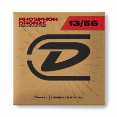Dunlop Phosphor Bronze Acoustic Guitar Strings | Medium 13-56