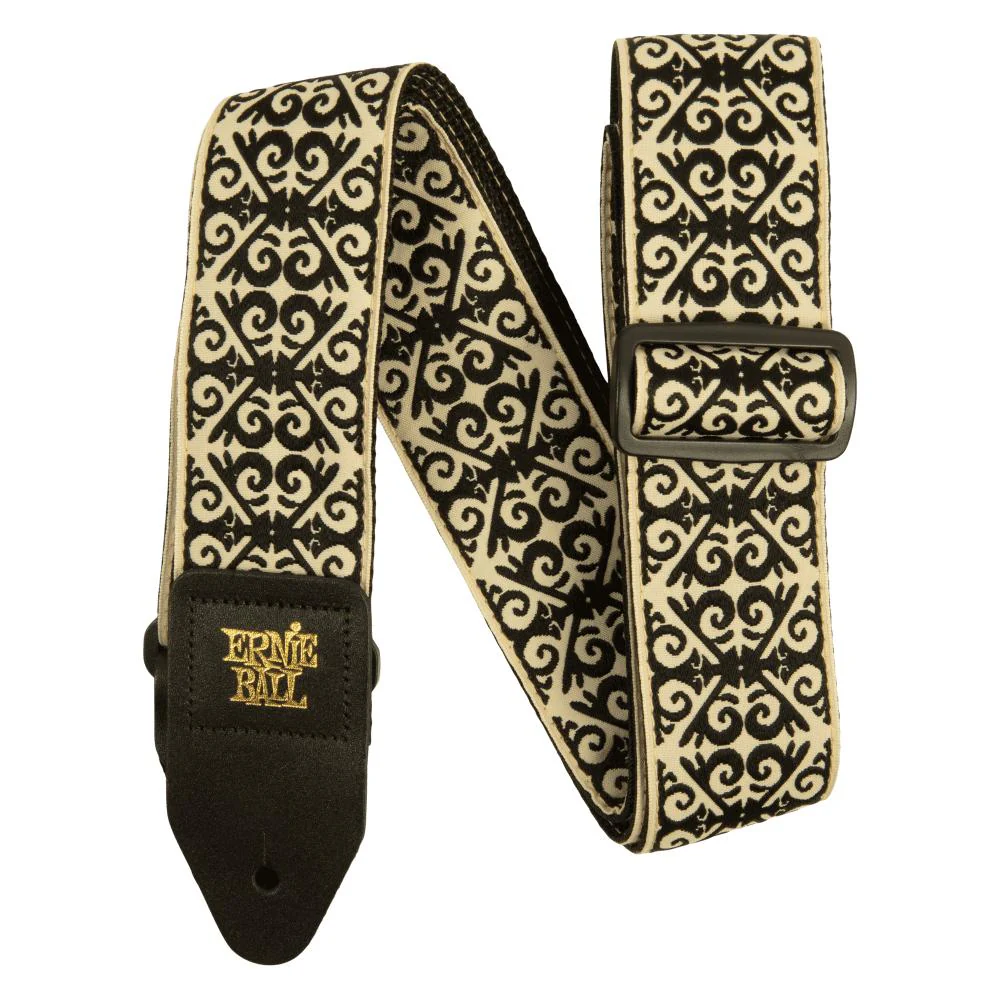 Ernie Ball Classic Jacquard Guitar Strap | Motebello Iron (2")