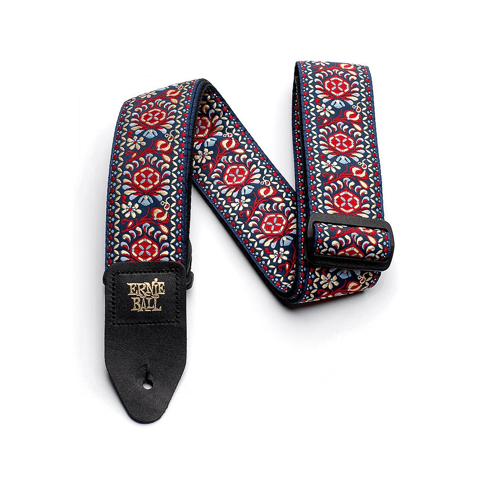 Ernie Ball Classic Jacquard Guitar Strap | Royal Bloom (2")
