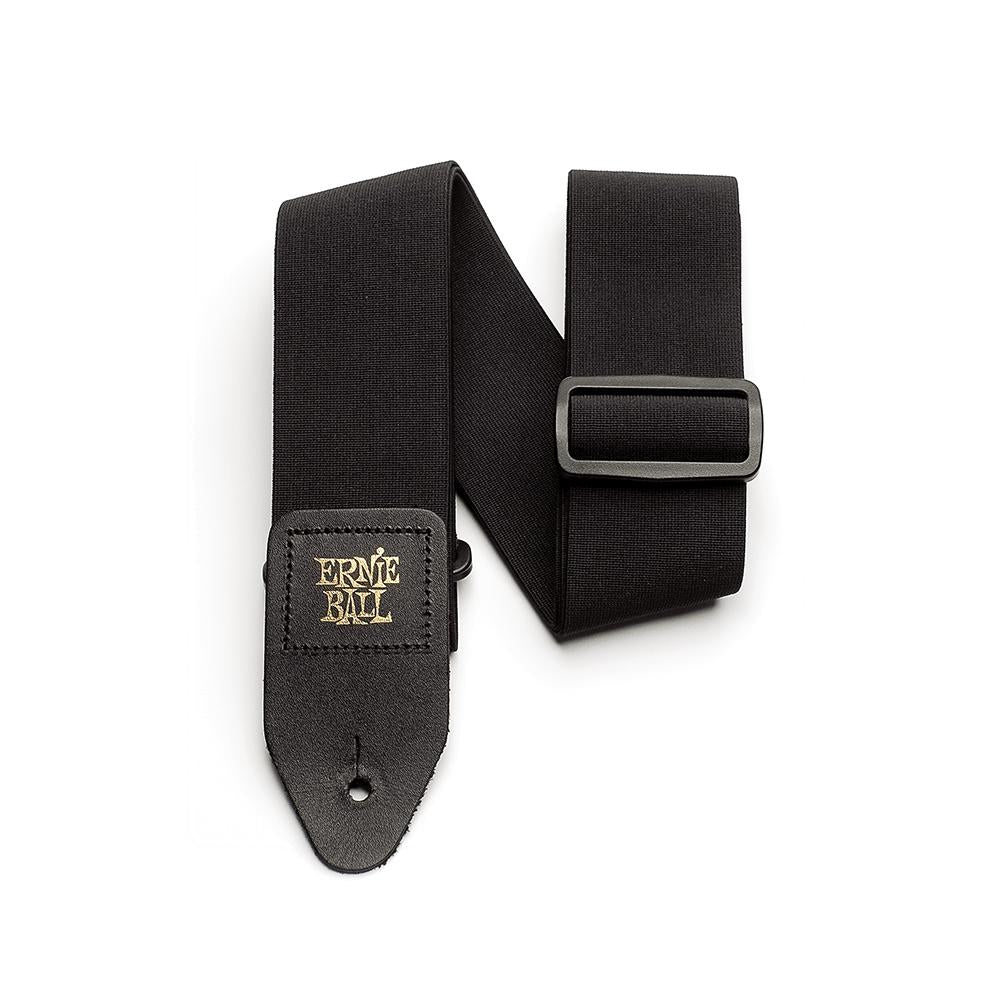 Ernie Ball Comfort Stretchy Guitar Strap | Black (2")