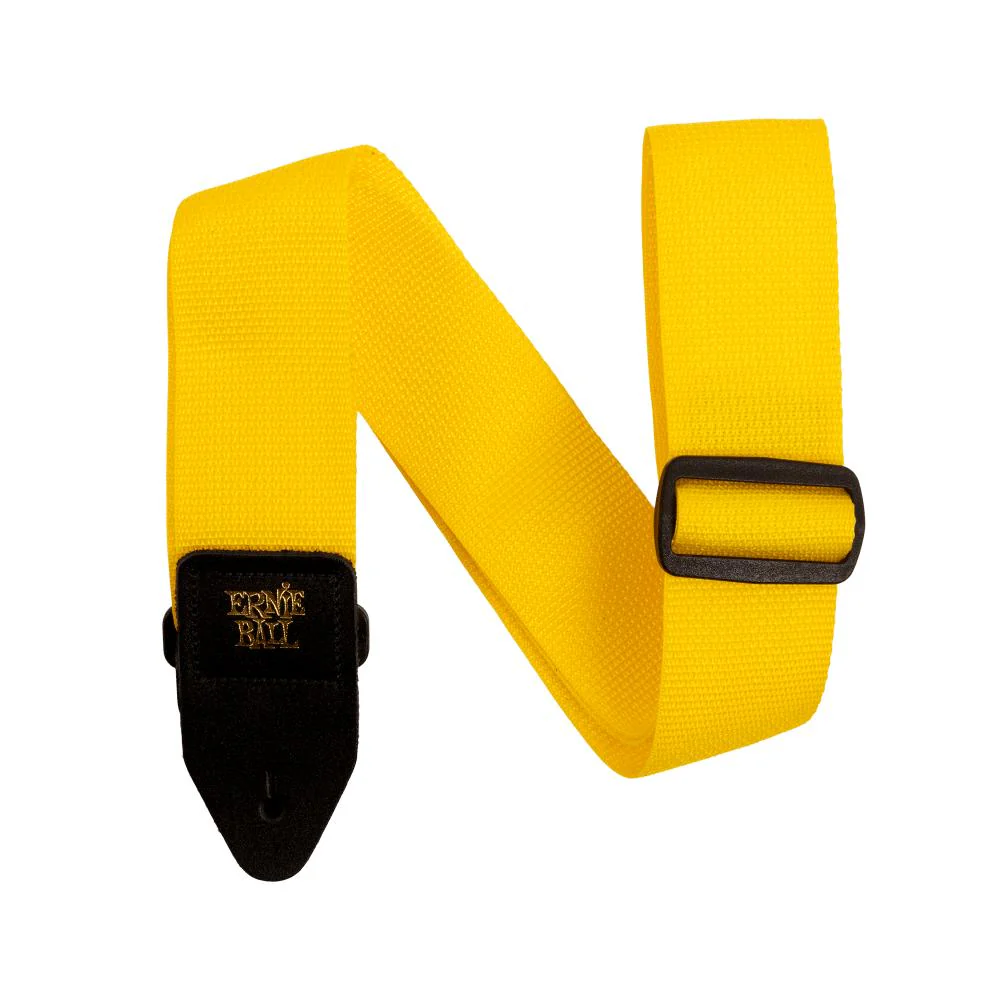 Ernie Ball Polypro Guitar Strap | Yellow (2")