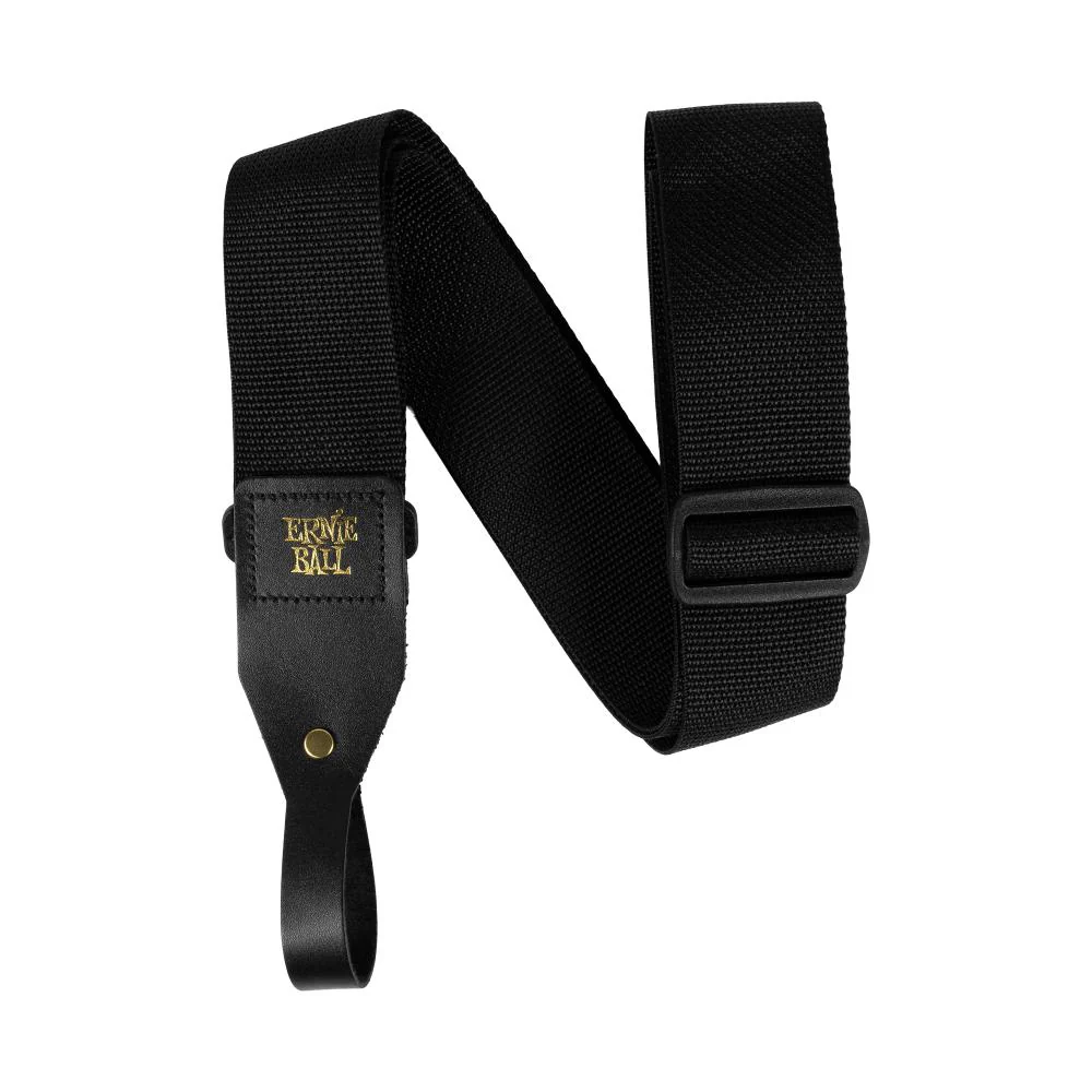 Ernie Ball Polypro Acoustic Guitar Strap | Black (2")