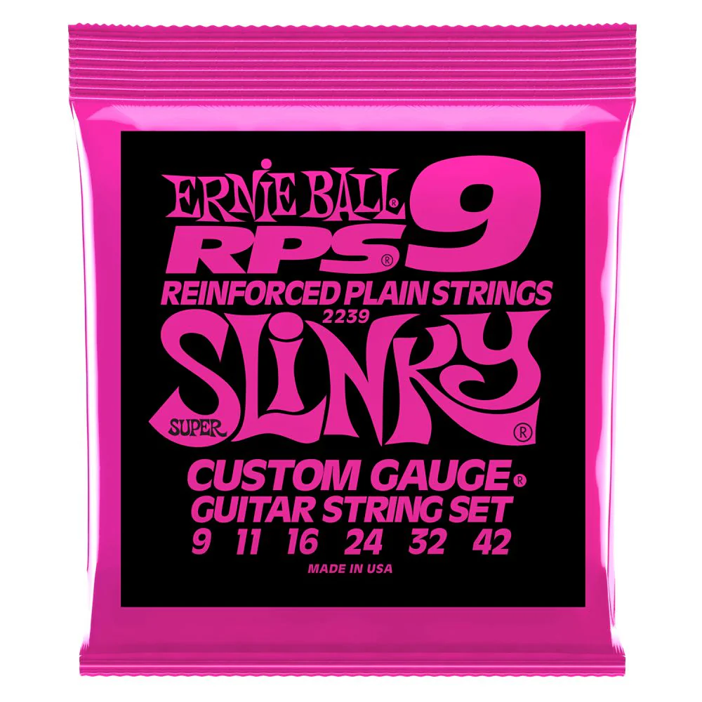 Ernie Ball Slinky RPS Electric Guitar Strings | 9-42
