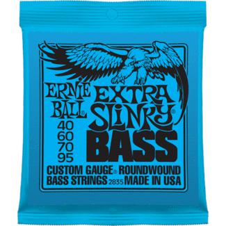 Ernie Ball Extra Slinky Bass Guitar Strings | .040-.095