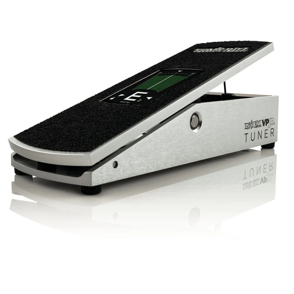 Ernie Ball Volume Pedal JR Tuner Pedal | Silver