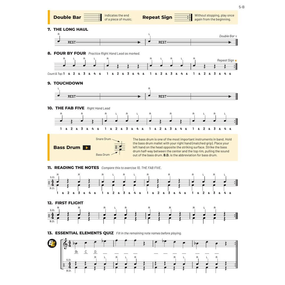 Essential Elements for Band | Percussion Book 1 - Image 3