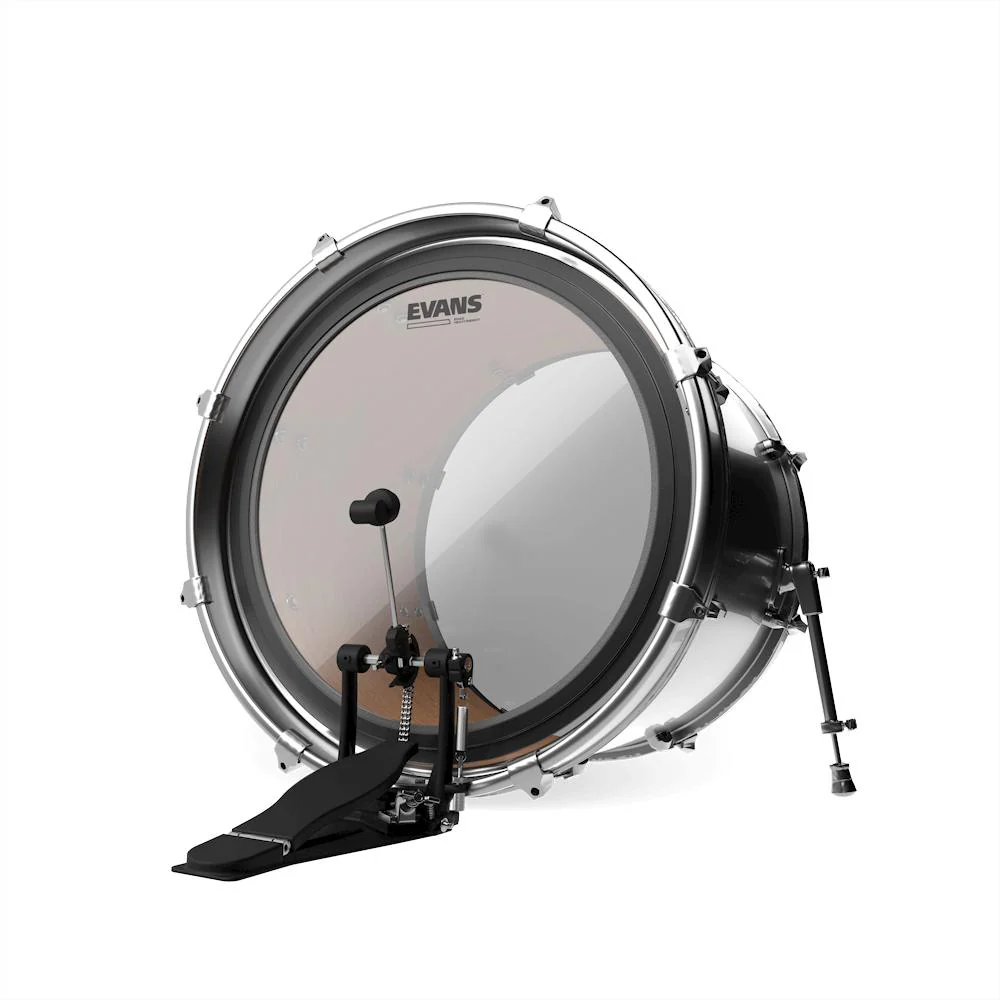 Evans EMAD Heavyweight Bass Drumhead | 22" (Clear) - Image 2