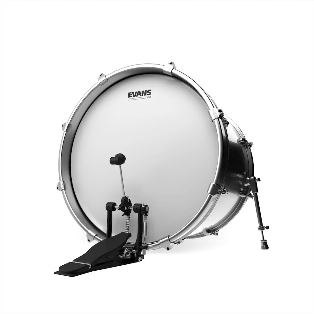 Evans BD22G2CW Genera G2 Coated 22" Bass Drum Batter Head - Image 2