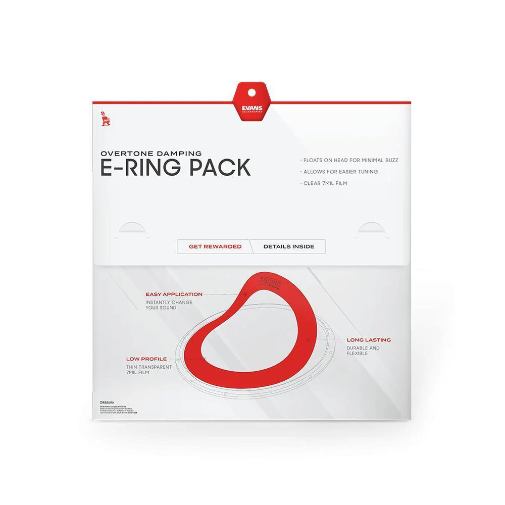 Evans Drum Rock Pack Drum Ring Set | ER-ROCK - Image 3