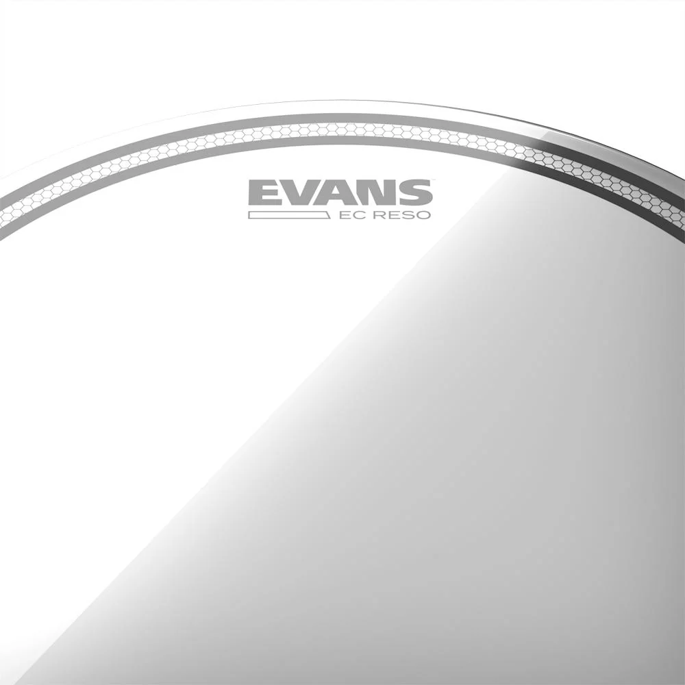 Evans EC Resonant Tom Drumhead | 10" (Clear) - Image 3