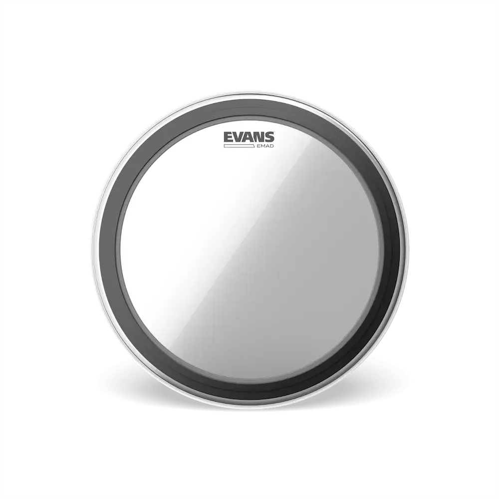 Evans EMAD Bass Drumhead | 20" (Clear)