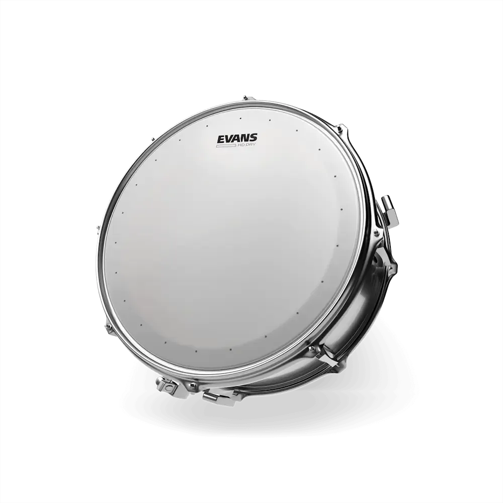 Evans Heavy Duty (HD) Dry Snare Drumhead | 12" (Coated White) - Image 2