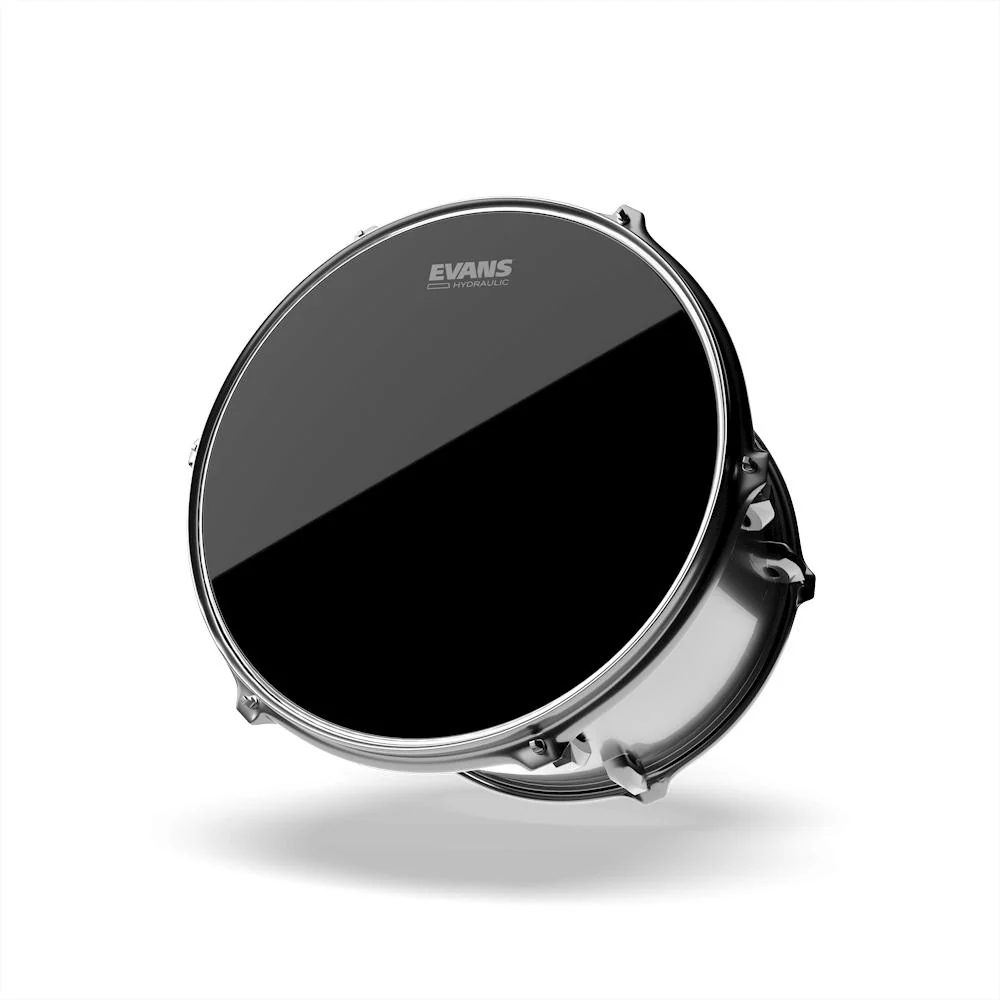 Evans Hydraulic Tom Drumhead | 14" (Black) - Image 2