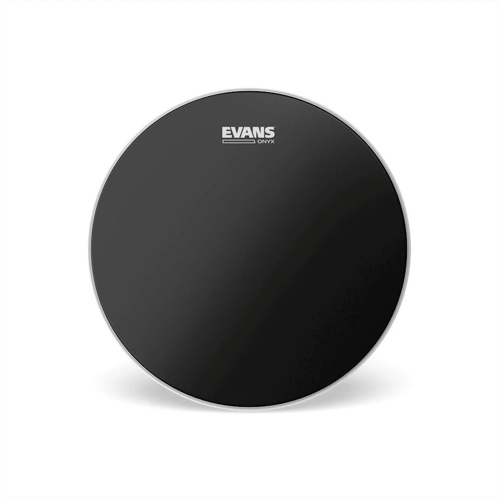Evans ONYX Tom Drumhead | 12" (Black Frost Coated)