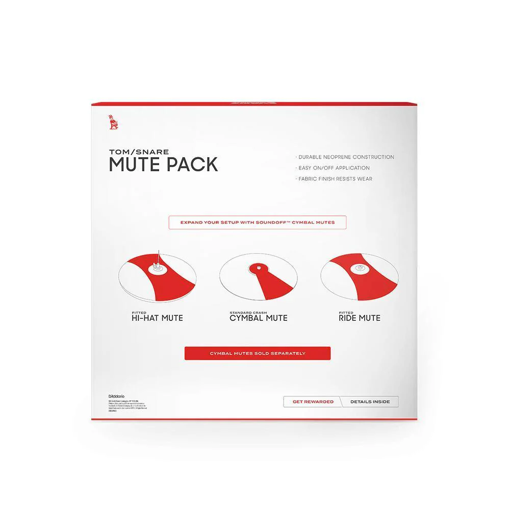 Evans Soundoff Fusion Box Set | Drum Kit Mute Pack - Image 3