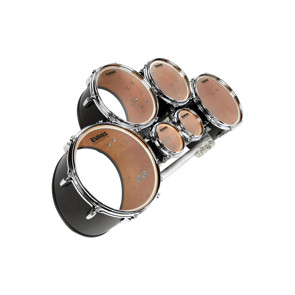 Evans TCX Marching Tenor Drumhead | 14" (Clear) - Image 3