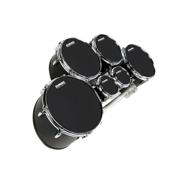 Evans TT13MXB MX Black Marching Tenor Drum Head | 13" - Image 3