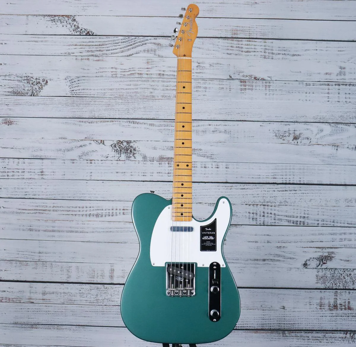 Fender Vintera III Late '50s Telecaster | Sherwood Green Metallic - Image 3