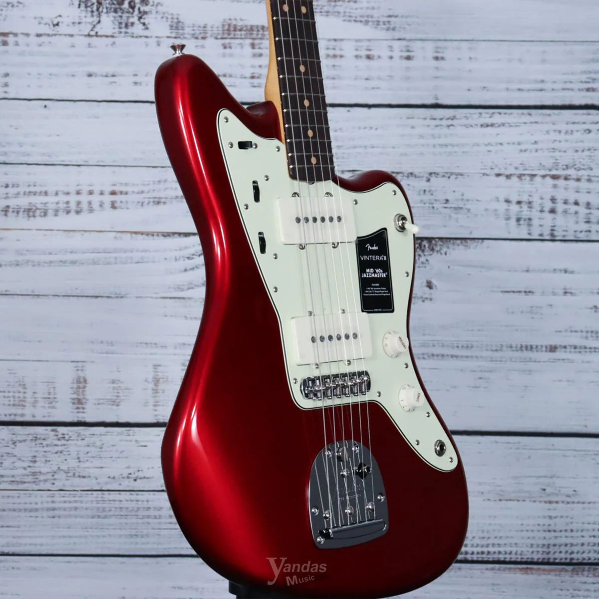 Fender Vintera III Mid '60s Jazzmaster | Candy Apple Red - Image 4