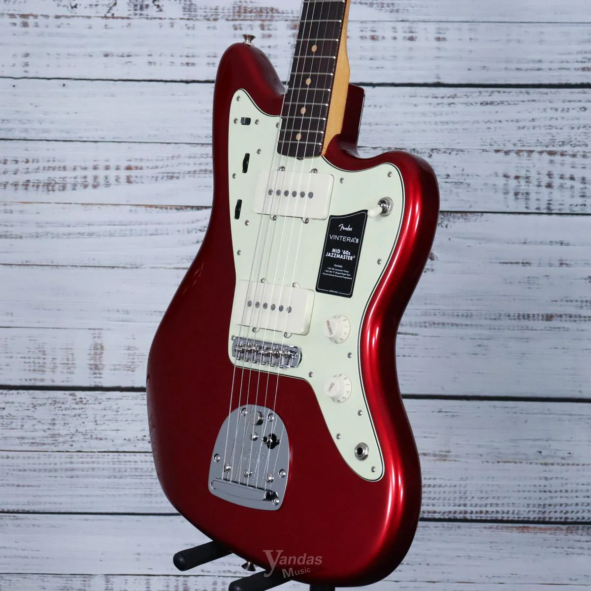 Fender Vintera III Mid '60s Jazzmaster | Candy Apple Red - Image 5