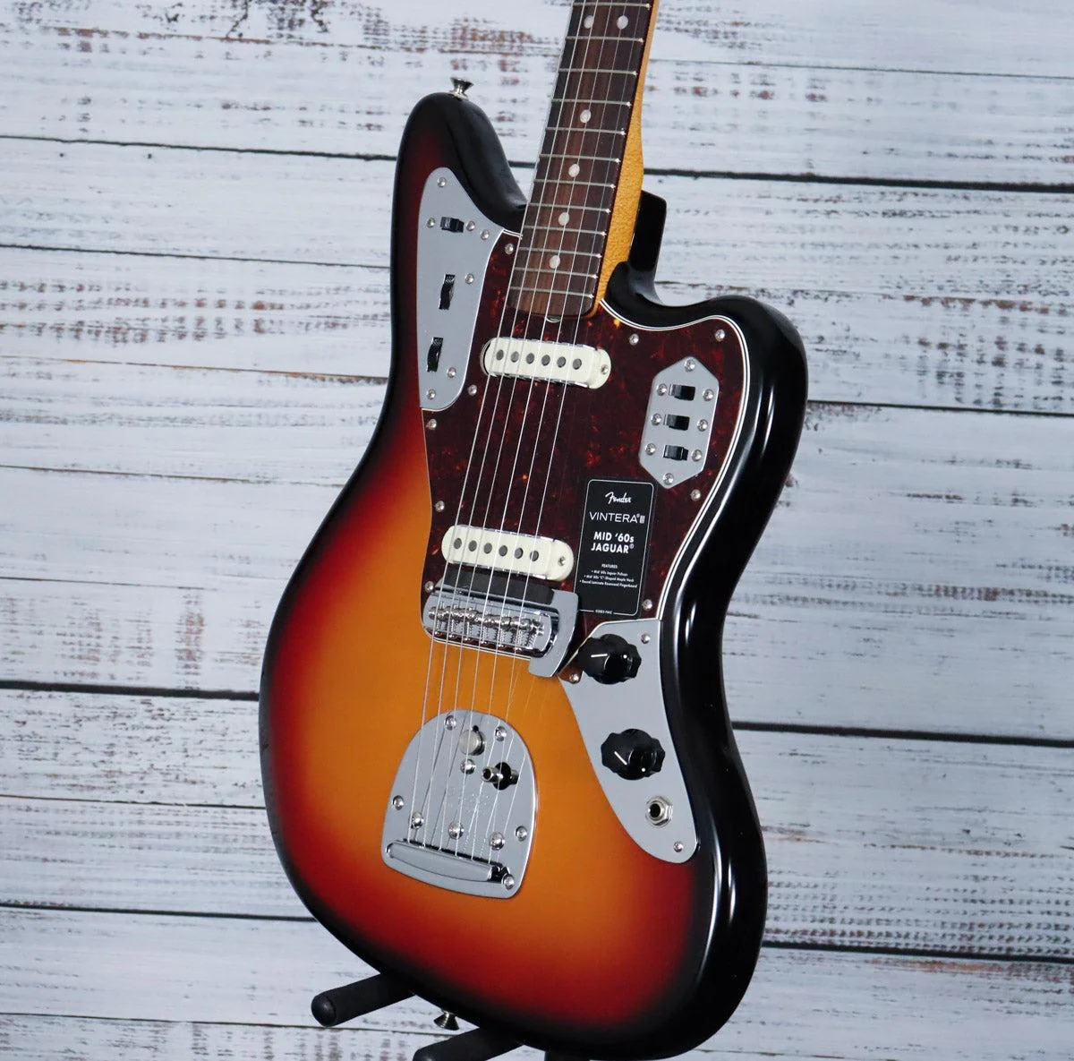Fender Vintera III Mid '60s Jaguar | 3-Color Sunburst - Image 5