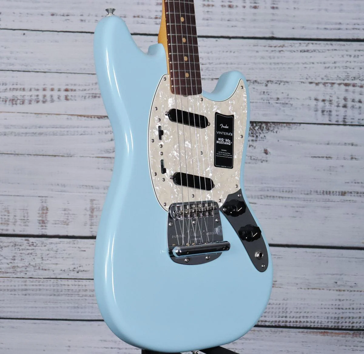 Fender Vintera III Mid '60s Mustang | Sonic Blue - Image 4
