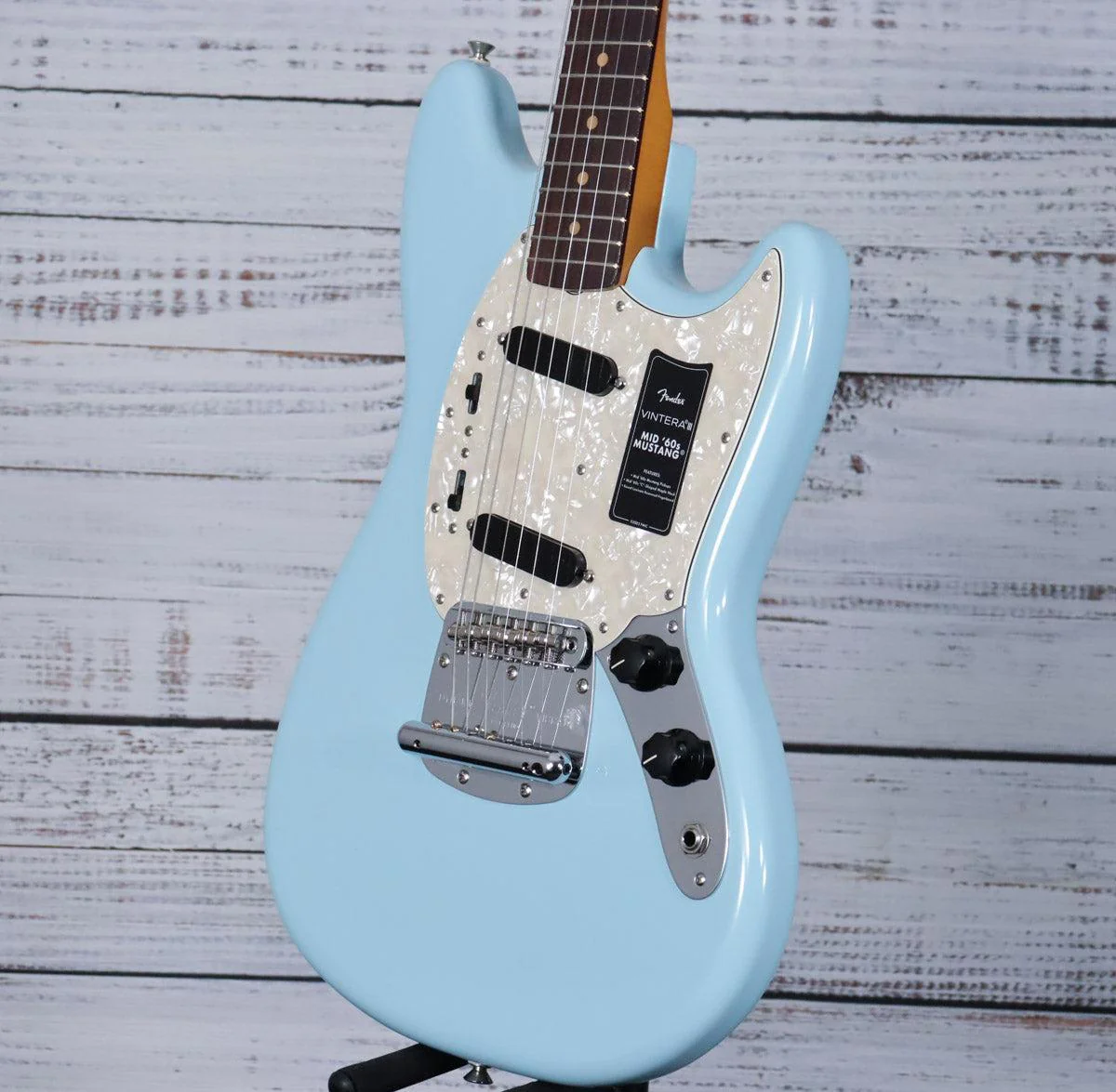 Fender Vintera III Mid '60s Mustang | Sonic Blue - Image 5