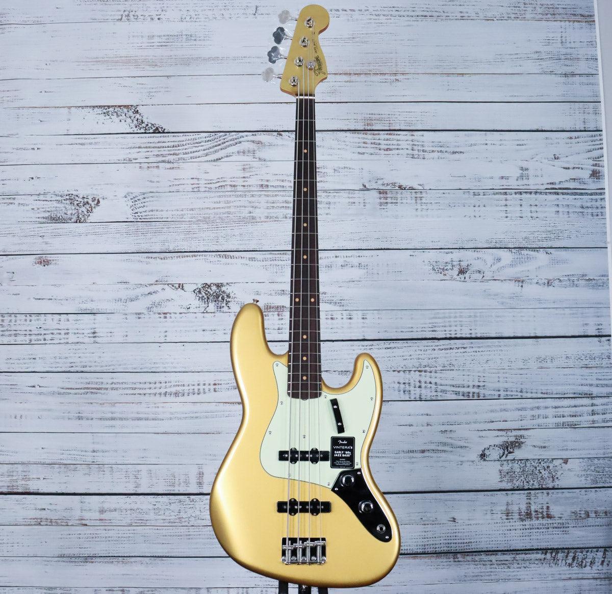 Fender Vintera III Early '60s Jazz Bass | Aztec Gold - Image 3