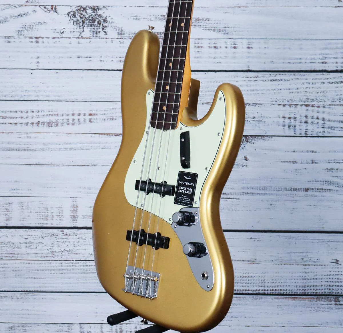 Fender Vintera III Early '60s Jazz Bass | Aztec Gold - Image 5