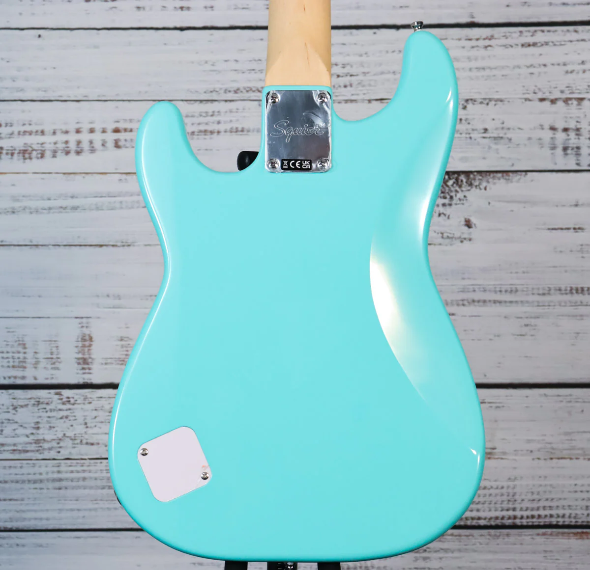 Fender Mini Stratocaster Electric Guitar | Sea Foam Green, Maple Fretboard (IN-STOCK) - Image 2