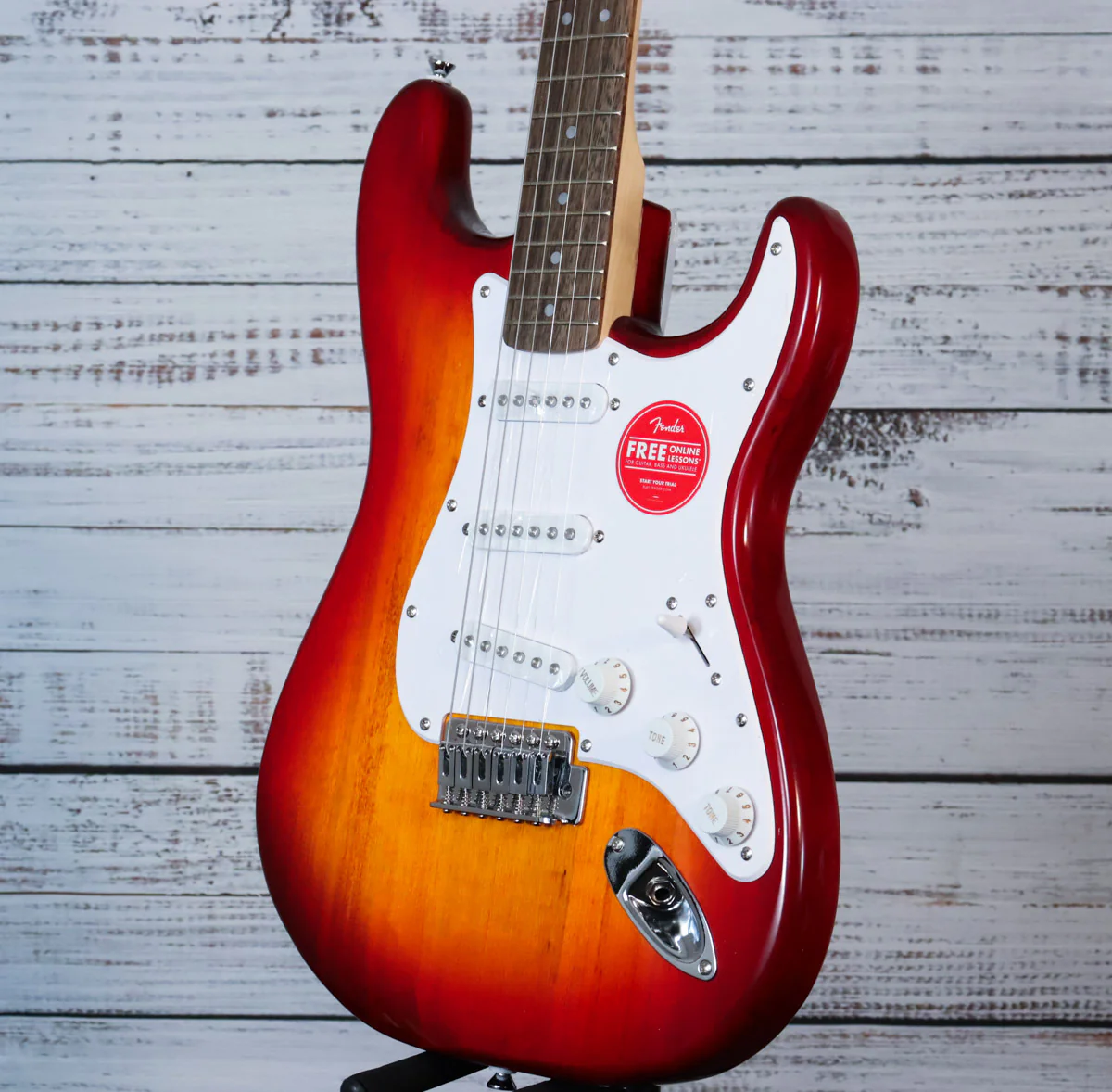 Squier Sonic Stratocaster Electric Guitar | Sienna Sunburst, Laurel Fretboard (BEGINNER) - Image 5