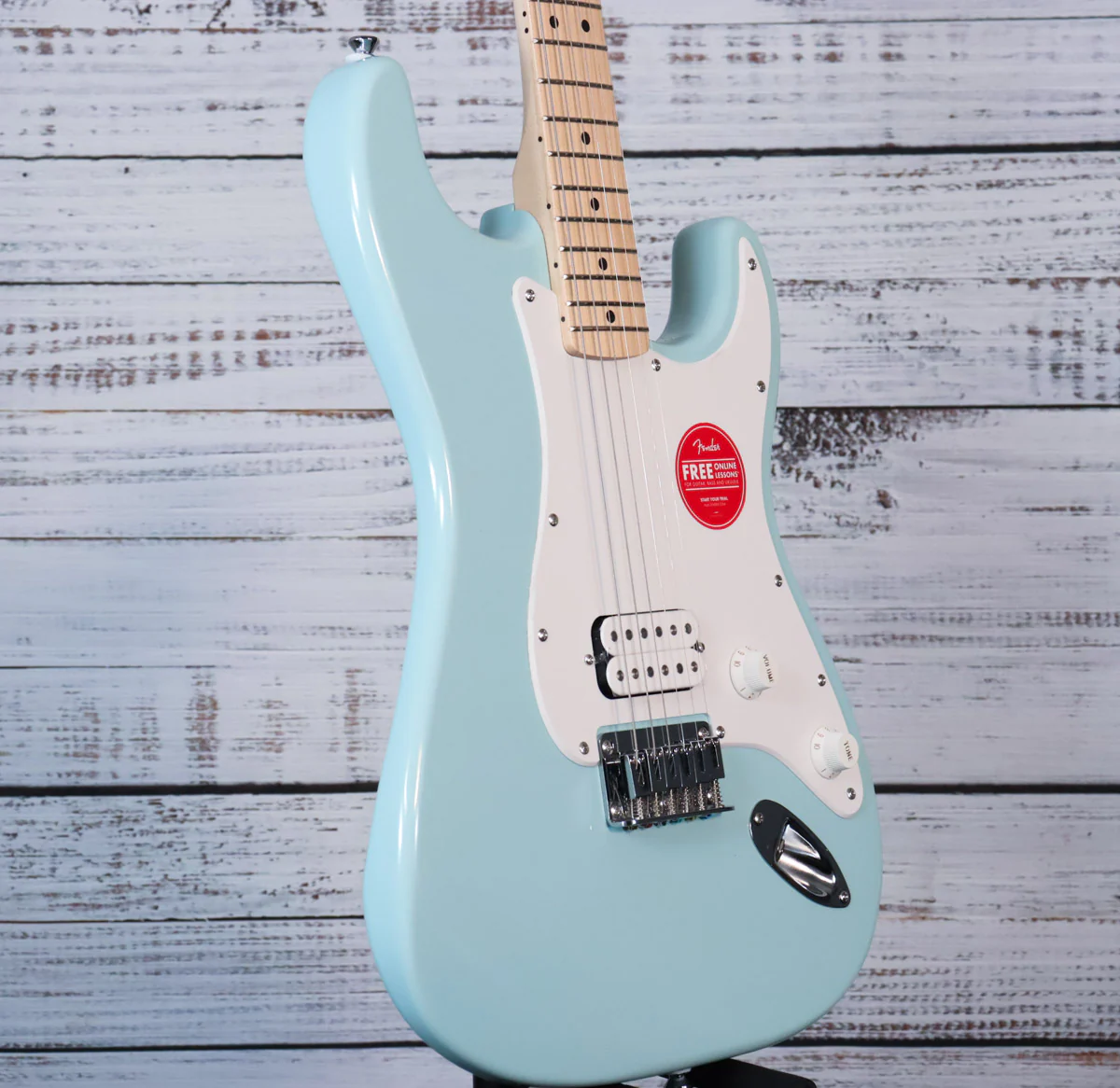 Squier Sonic Stratocaster HT H Electric Guitar | Sonic Blue, Maple Fretboard (IN-STOCK) - Image 4