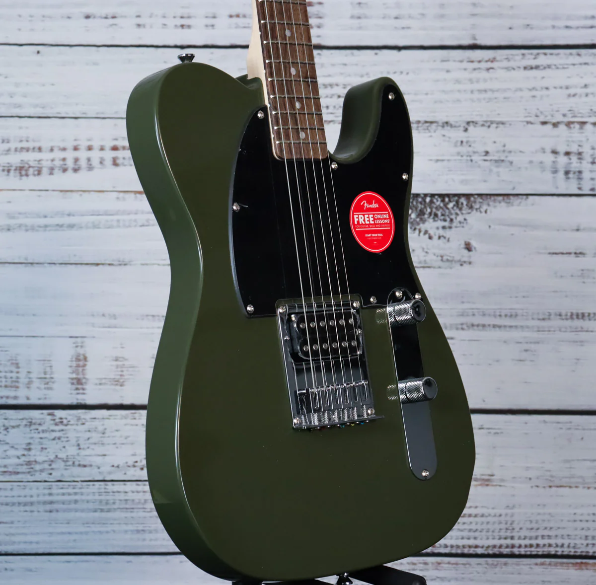 Squier Sonic Esquire H Electric Guitar | Olive, Indian Laurel Fretboard (IN-STOCK) - Image 4