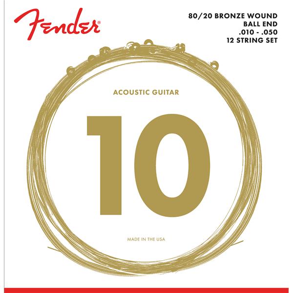 Fender 80/20 Bronze Strings 12 String Set | 70-12L