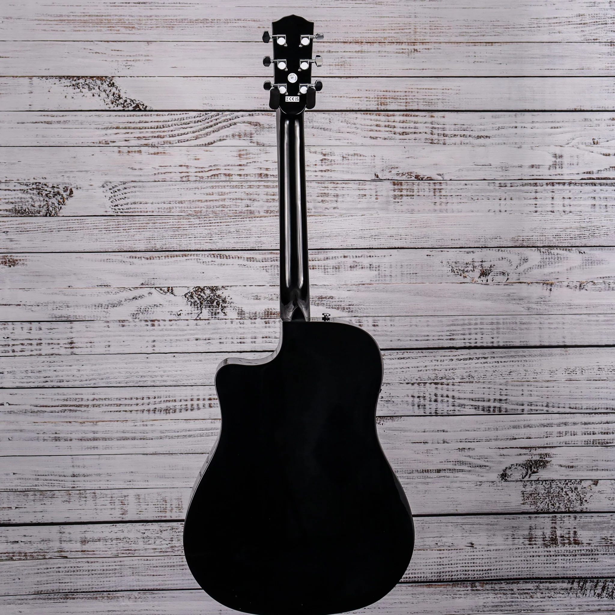 Fender CD-60SCE Cutaway Dreadnought Acoustic-Electric Guitar | Black (IN-STOCK) - Image 6
