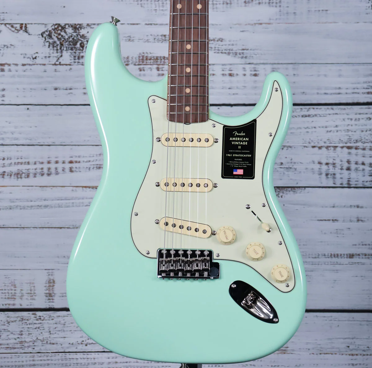 Fender American Vintage II 1961 Stratocaster | Surf Green (FREE SHIPPING)