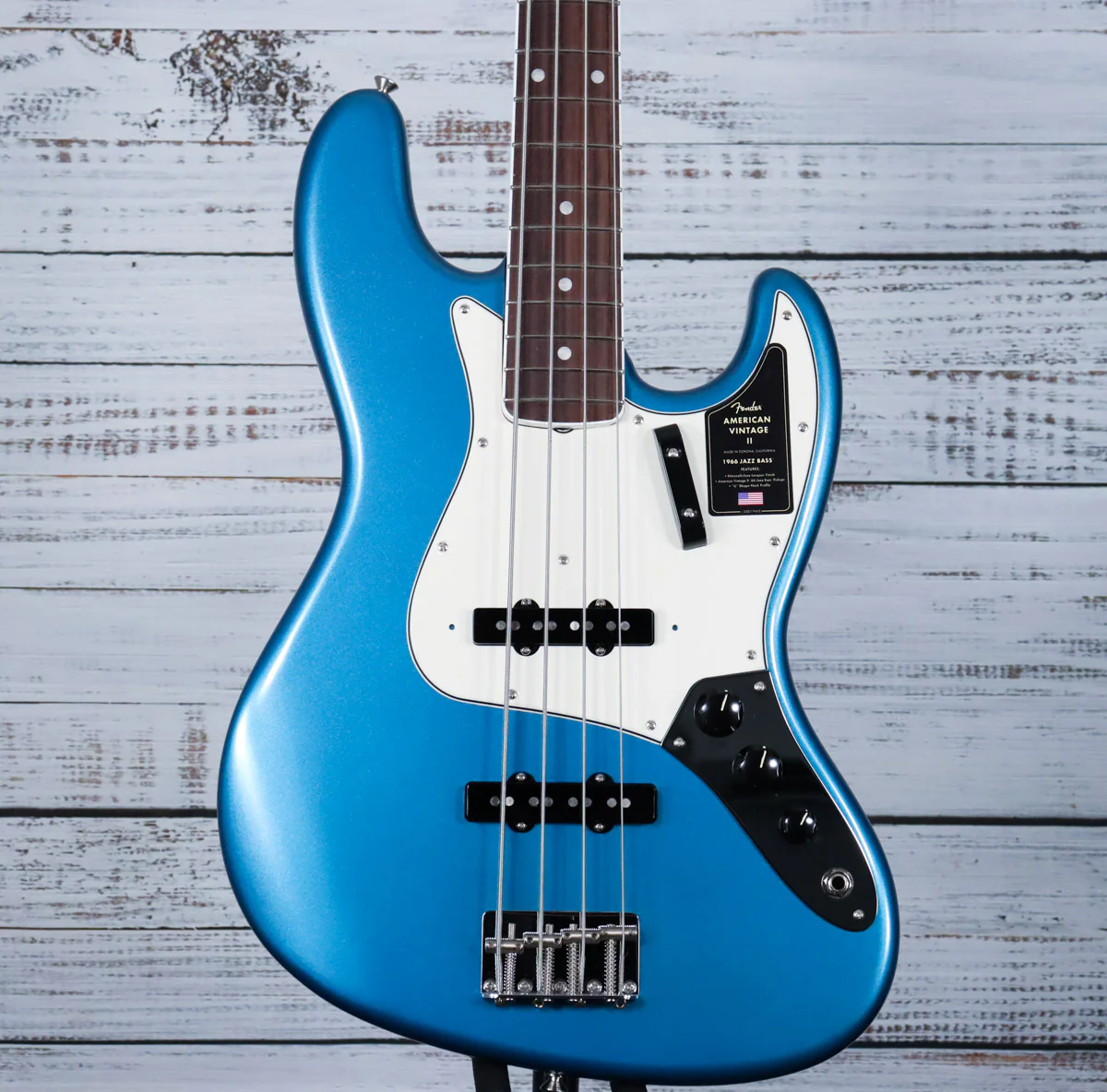 Fender American Vintage II 1966 Jazz Bass | Lake Placid Blue (IN STOCK)