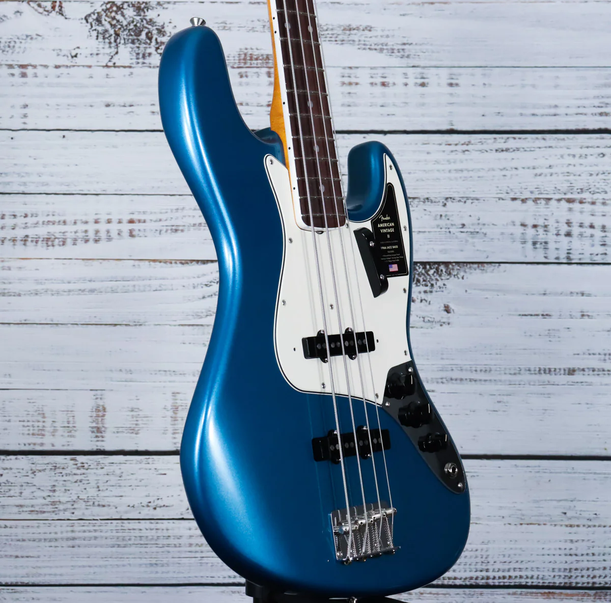 Fender American Vintage II 1966 Jazz Bass | Lake Placid Blue (IN STOCK) - Image 4